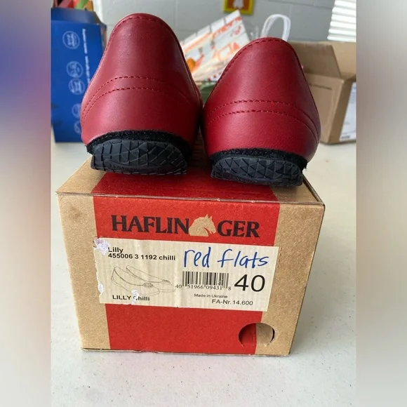 Haflinger LILLY Chilli flats. Size 9. Brand new. - Picture 4 of 7